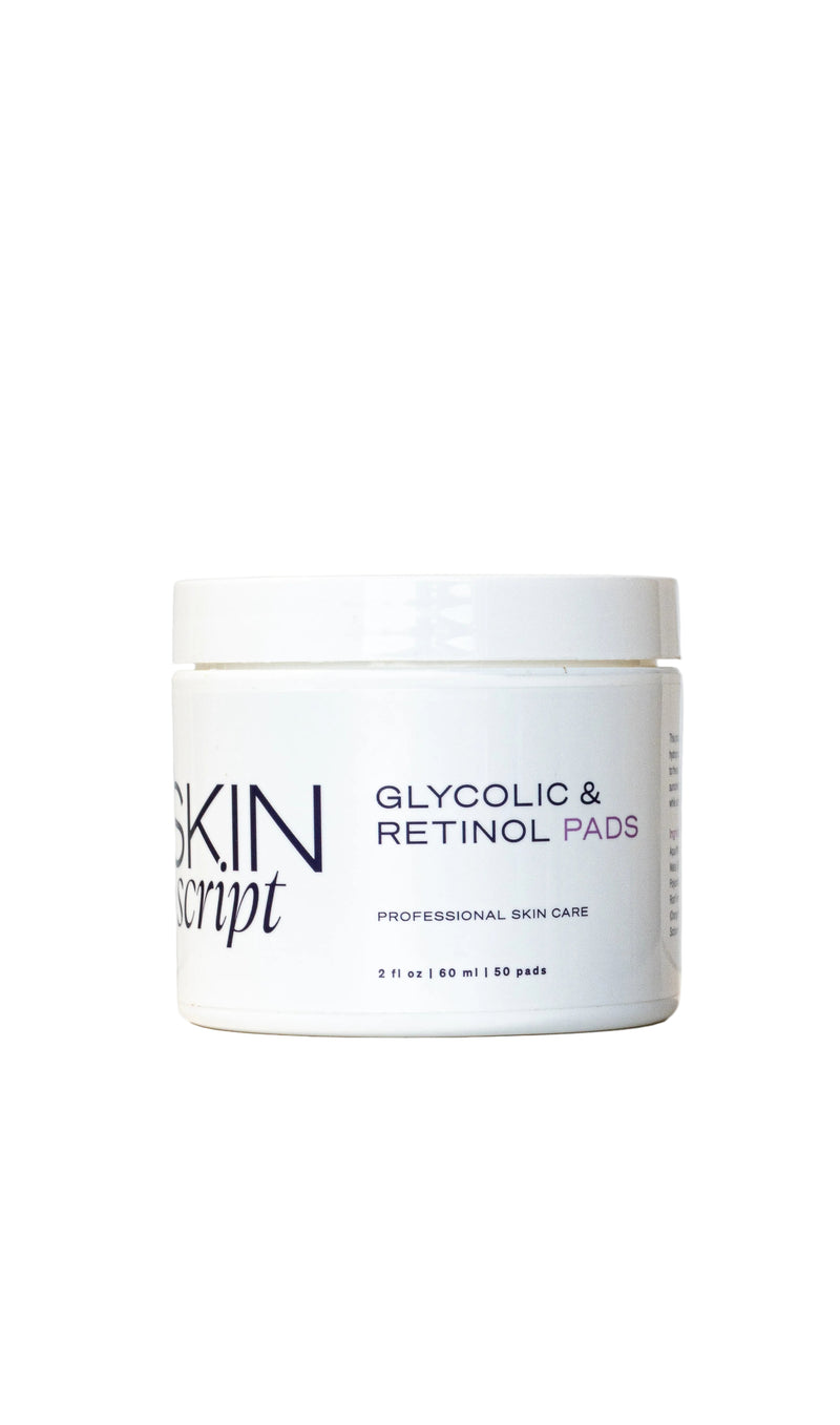 Skin Script Glycolic and Retinol Pads